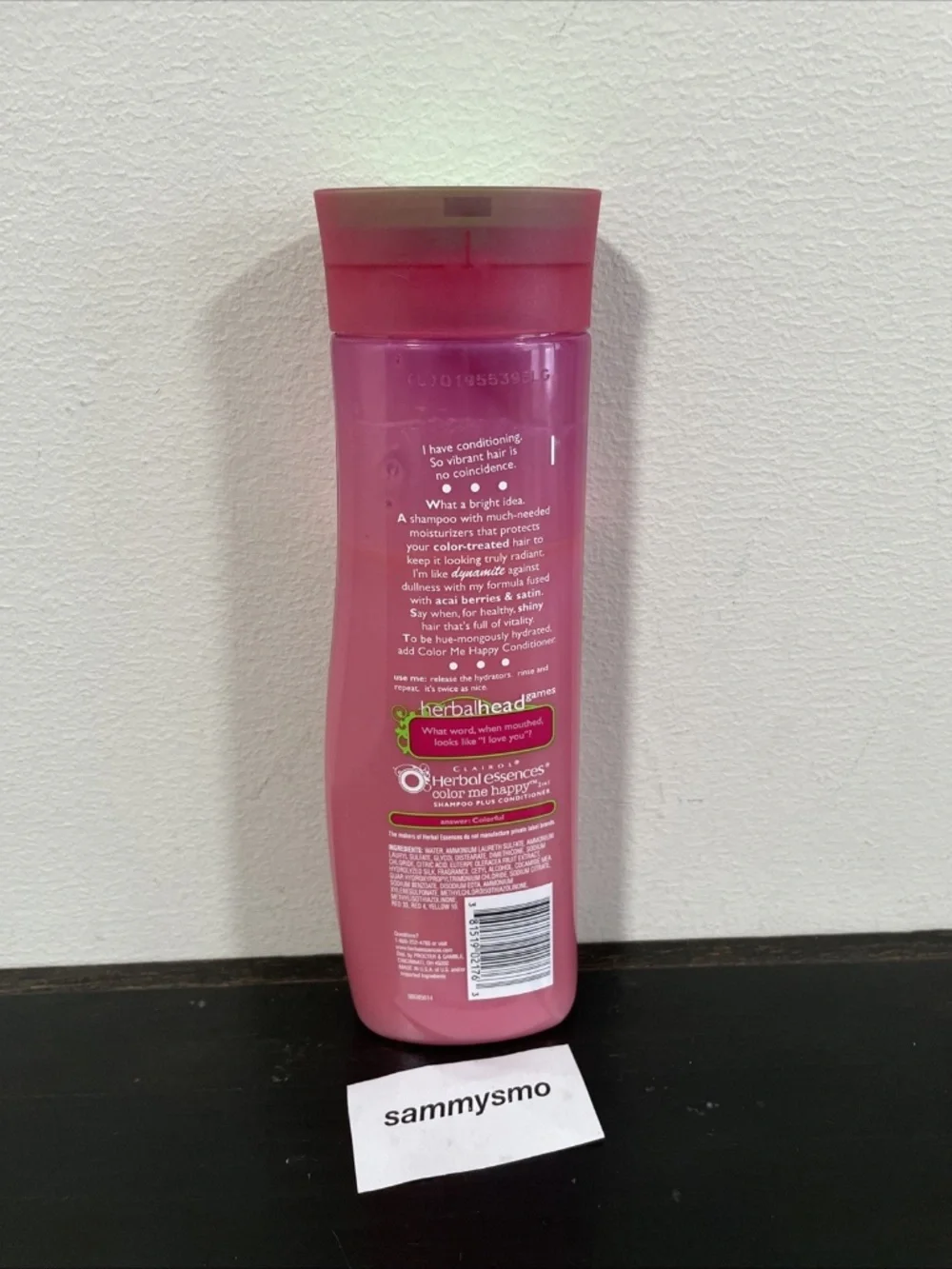 Herbal Essences Color Me Happy 2 in 1 Shampoo/Conditioner Acai Berry &Satin 12oz